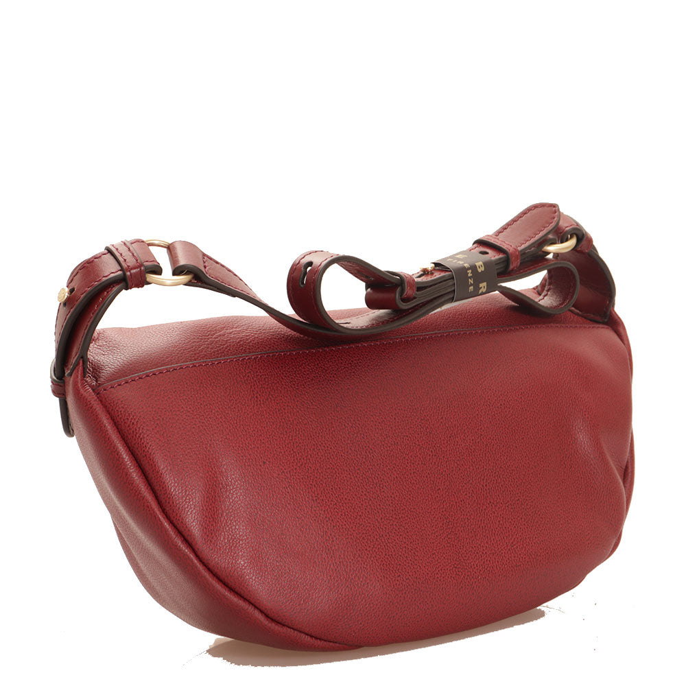 Marsupio Donna THE BRIDGE linea Domitilla in Pelle Bordeaux