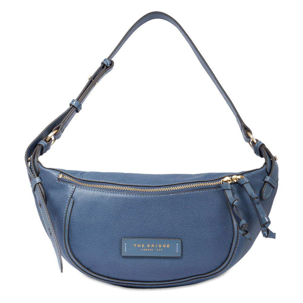 Marsupio da donna in vera pelle primo fiore GLORIA, colore CREMA, CHIARO SCURO, Made in Italy Marsupio da donna in vera pelle primo fiore GLORIA, colore CREMA, CHIARO SCURO, Made in Italy