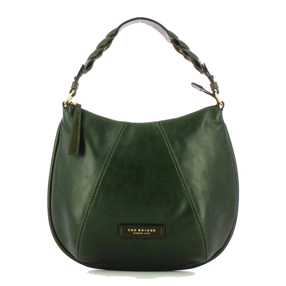 Borsa Hobo In Vera Pelle Scamosciata Con Pochette E Cerniera - Italia - Foto 9