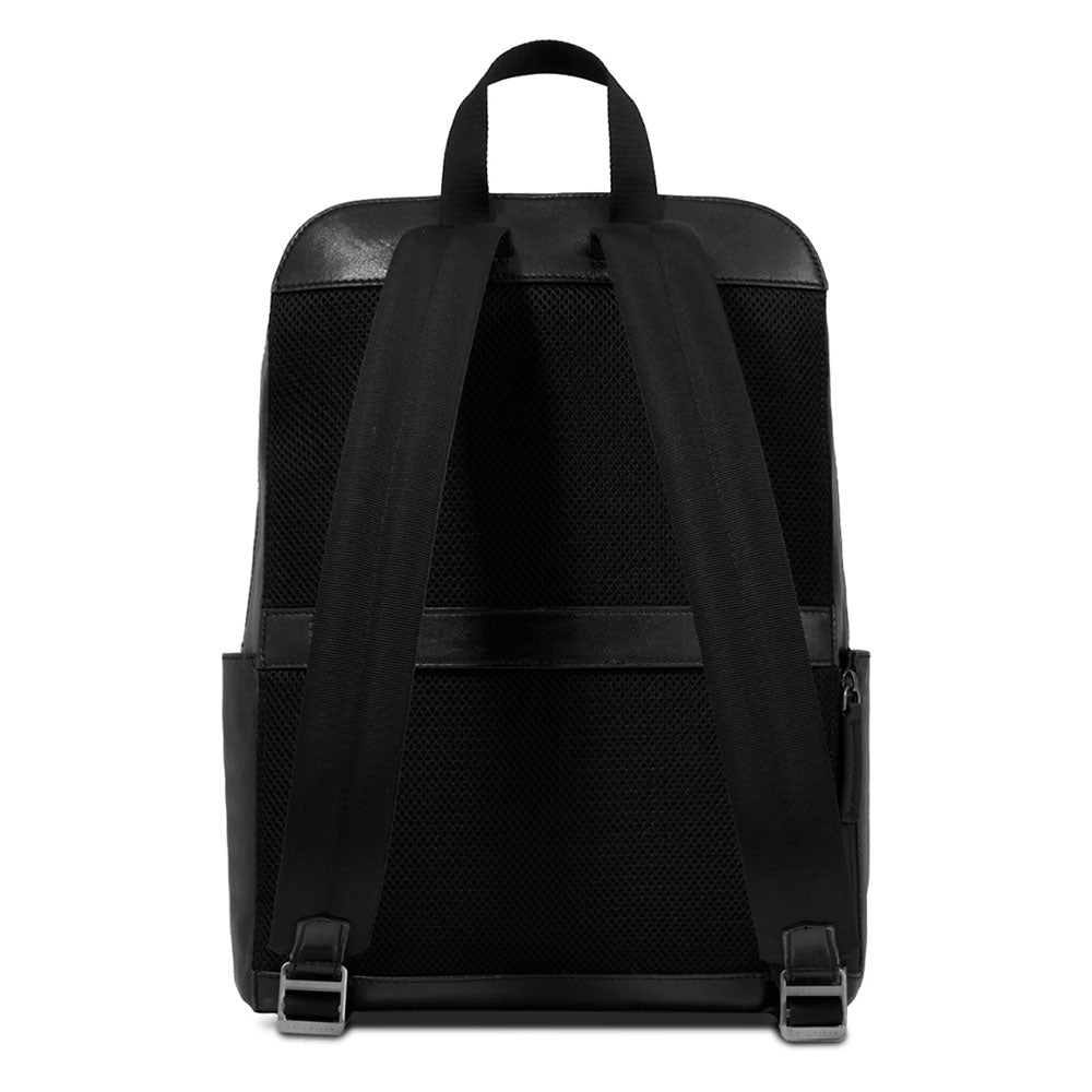 THE BRIDGE Herrenrucksack Damiano-Linie aus schwarzem Leder