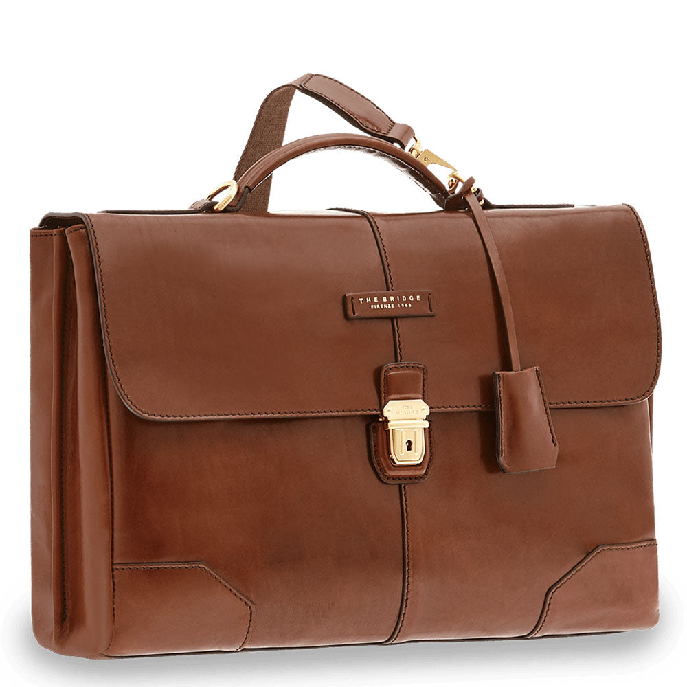 Cartella Donna THE BRIDGE linea Fiona in Pelle Nera