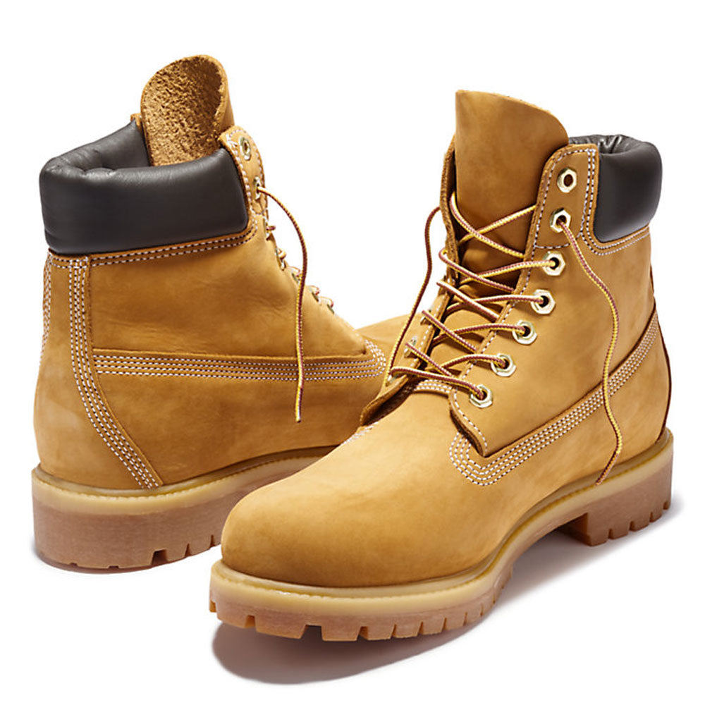 Scarpe Uomo TIMBERLAND Stivali linea Premium 6 Inch colore Giallo