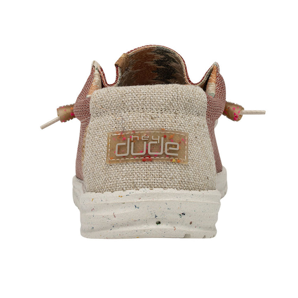 Scarpe Uomo HEY DUDE linea Wally Eco Sox Colore Redwood