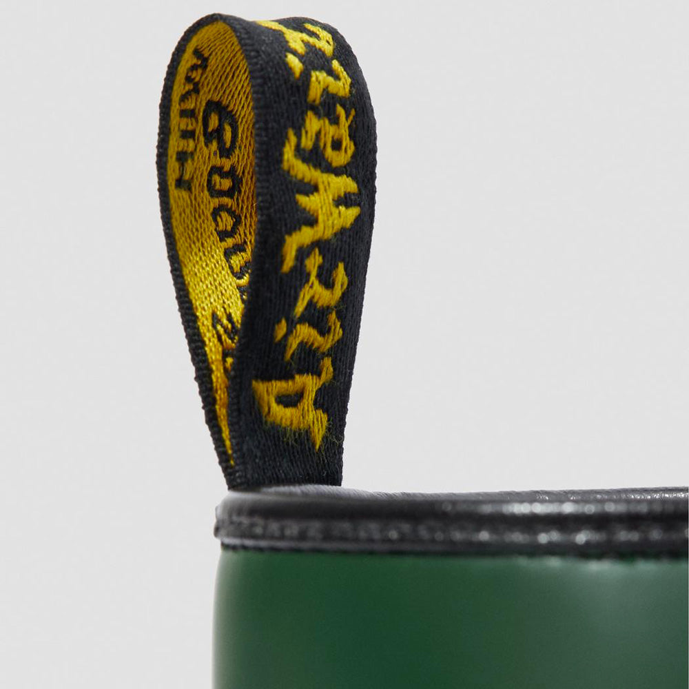 Scarpe DR. MARTENS Stivali linea 1460 in Pelle Verde