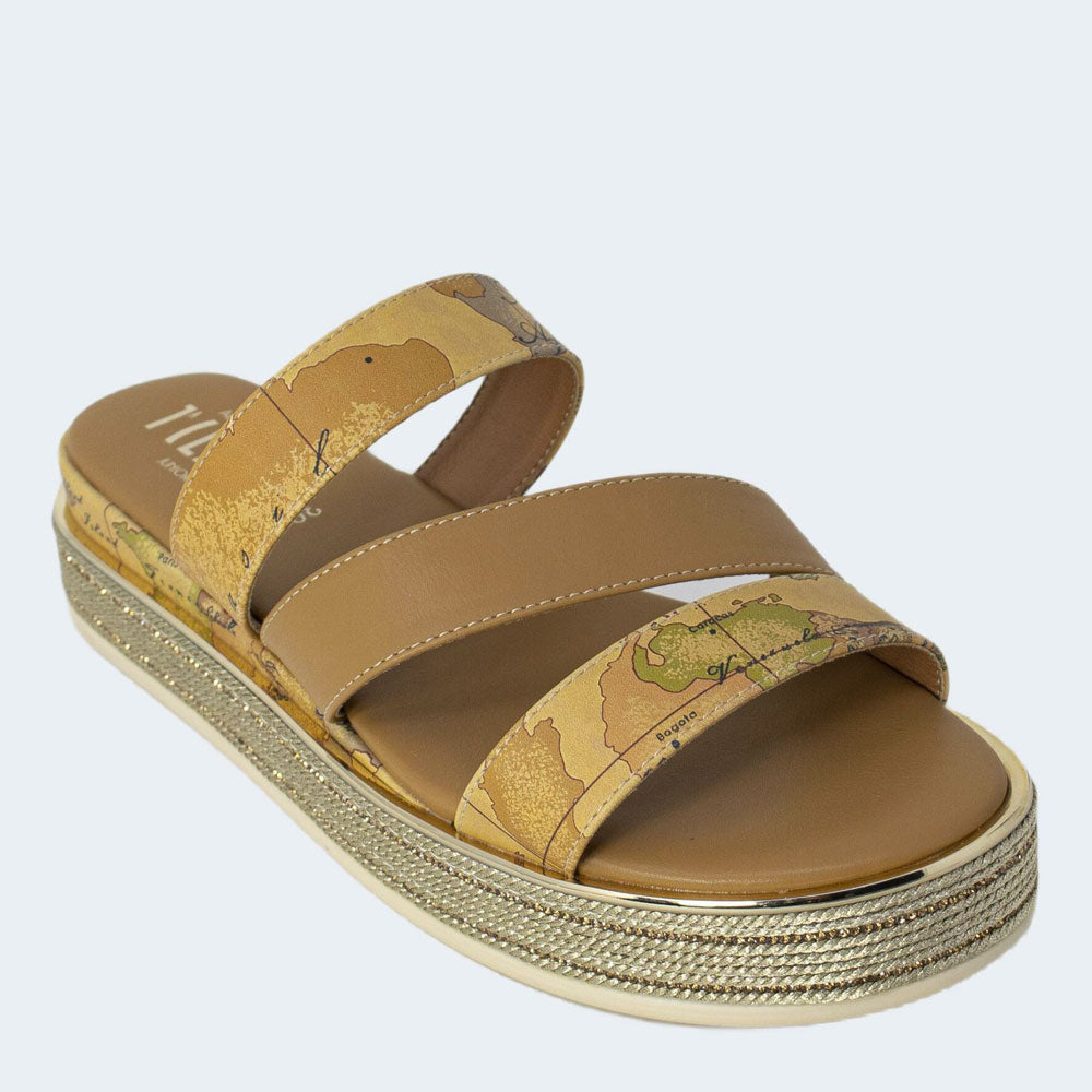 Scarpe Junior 1A Classe Alviero Martini Ciabattine stampa Geo Classic con Para in Corda 1191