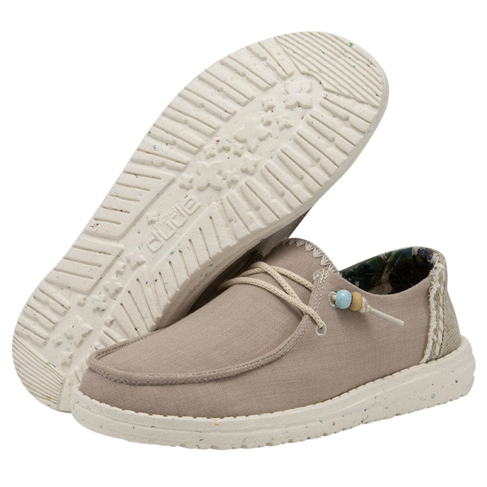 Scarpe Donna HEY DUDE linea Wendy Natural Colore Rose