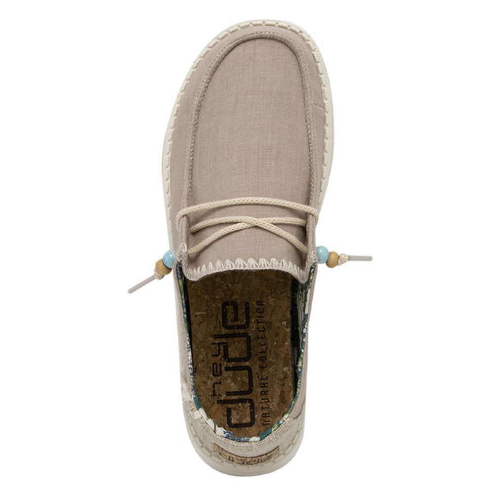 Scarpe Donna HEY DUDE linea Wendy Natural Colore Rose
