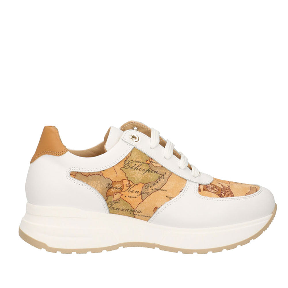 Scarpe Junior 1A Classe Alviero Martini Sneakers in Pelle Bianca