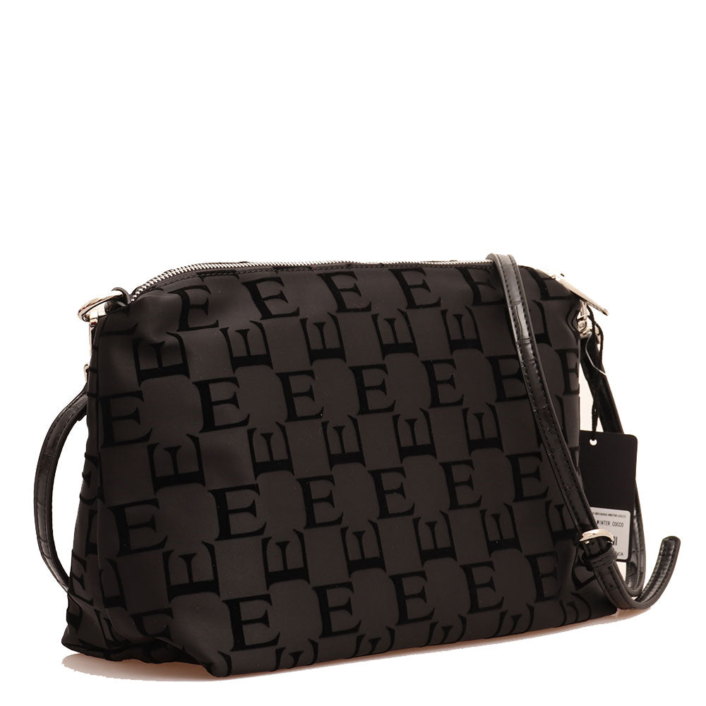 Borsa a Tracolla ERMANNO SCERVINO Linea Giovanna Winter Black