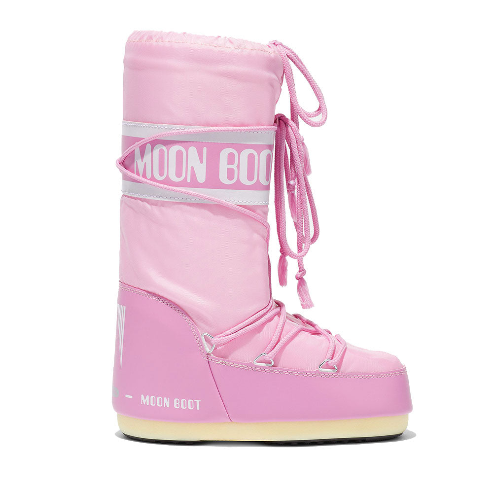 Stivali da Neve Donna MOON BOOT Icon Nylon Colore Pink