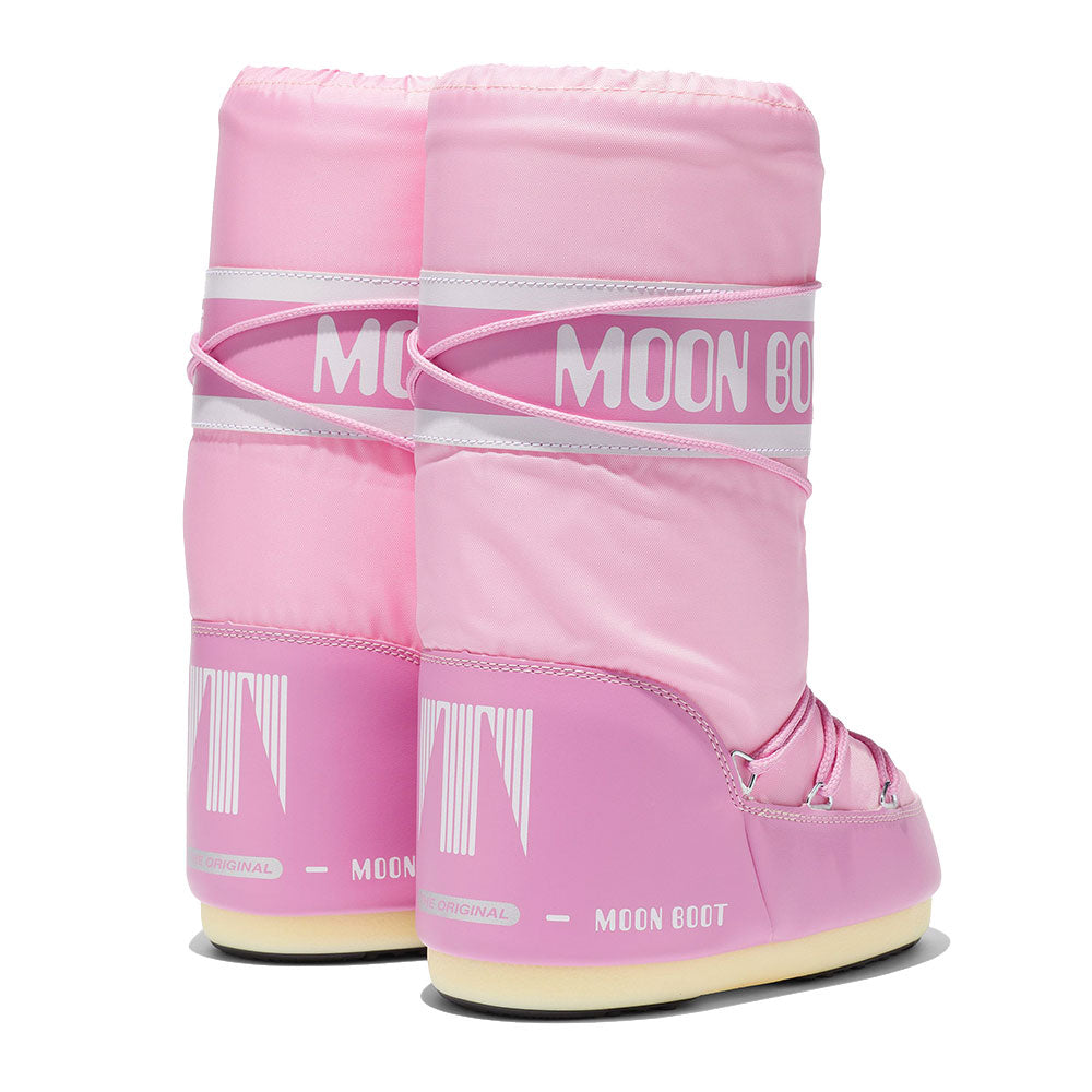 Stivali da Neve Donna MOON BOOT Icon Nylon Colore Pink