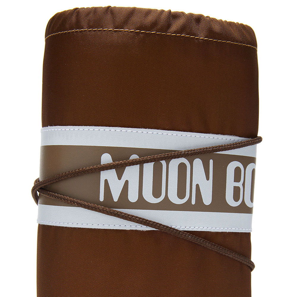 Stivali da Neve Unisex MOON BOOT Icon Nylon Colore Shitake