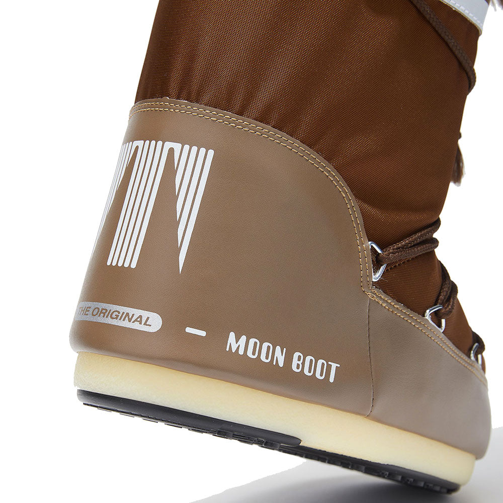 Stivali da Neve Unisex MOON BOOT Icon Nylon Colore Shitake