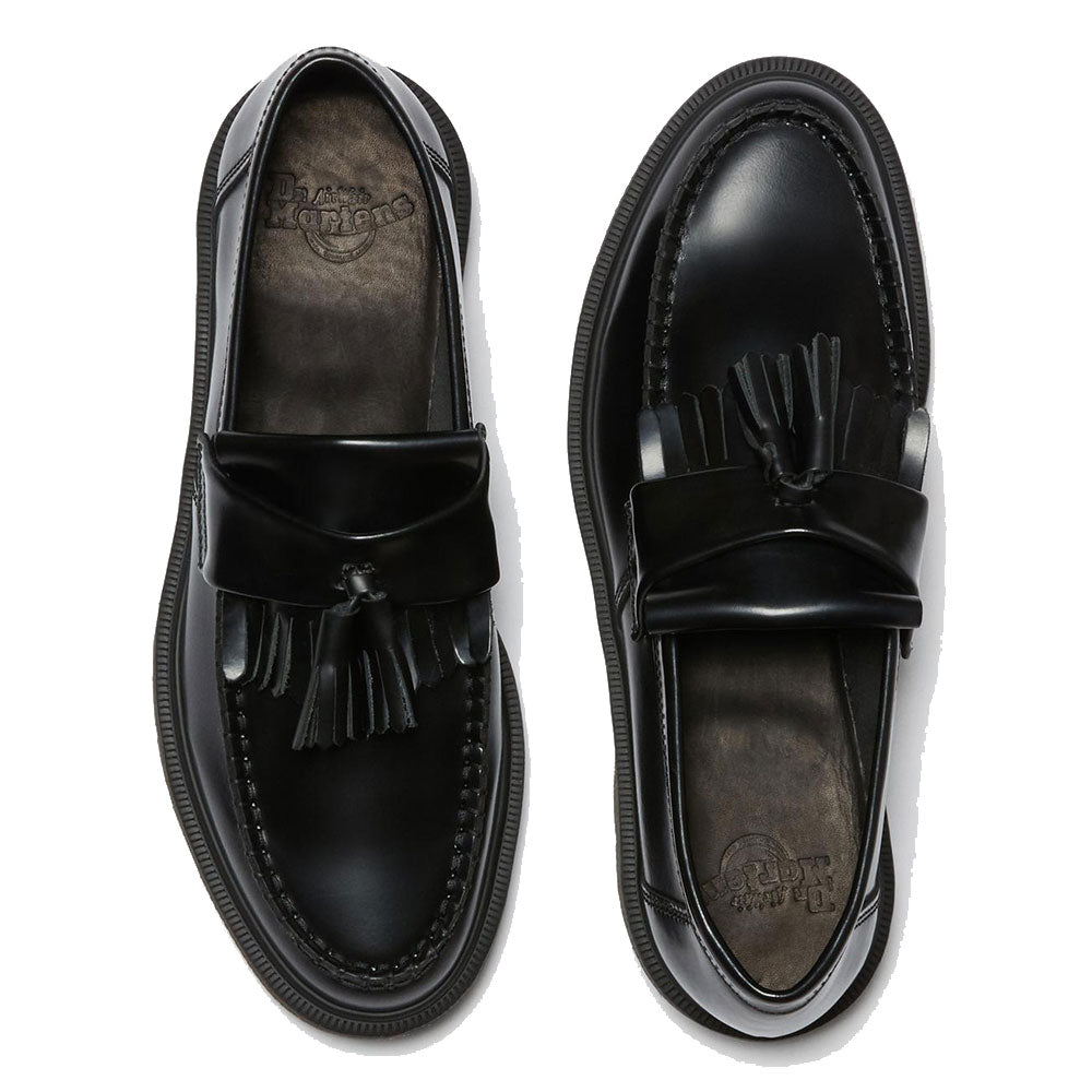Scarpe Unisex DR. MARTENS Mocassini linea Adrian in Pelle Nera