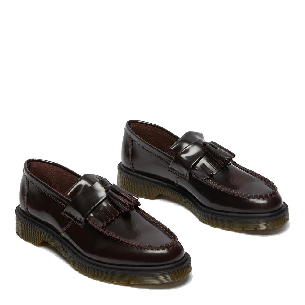 Scarpe Unisex DR. MARTENS Mocassini linea Adrian in Pelle colore Cherry Red