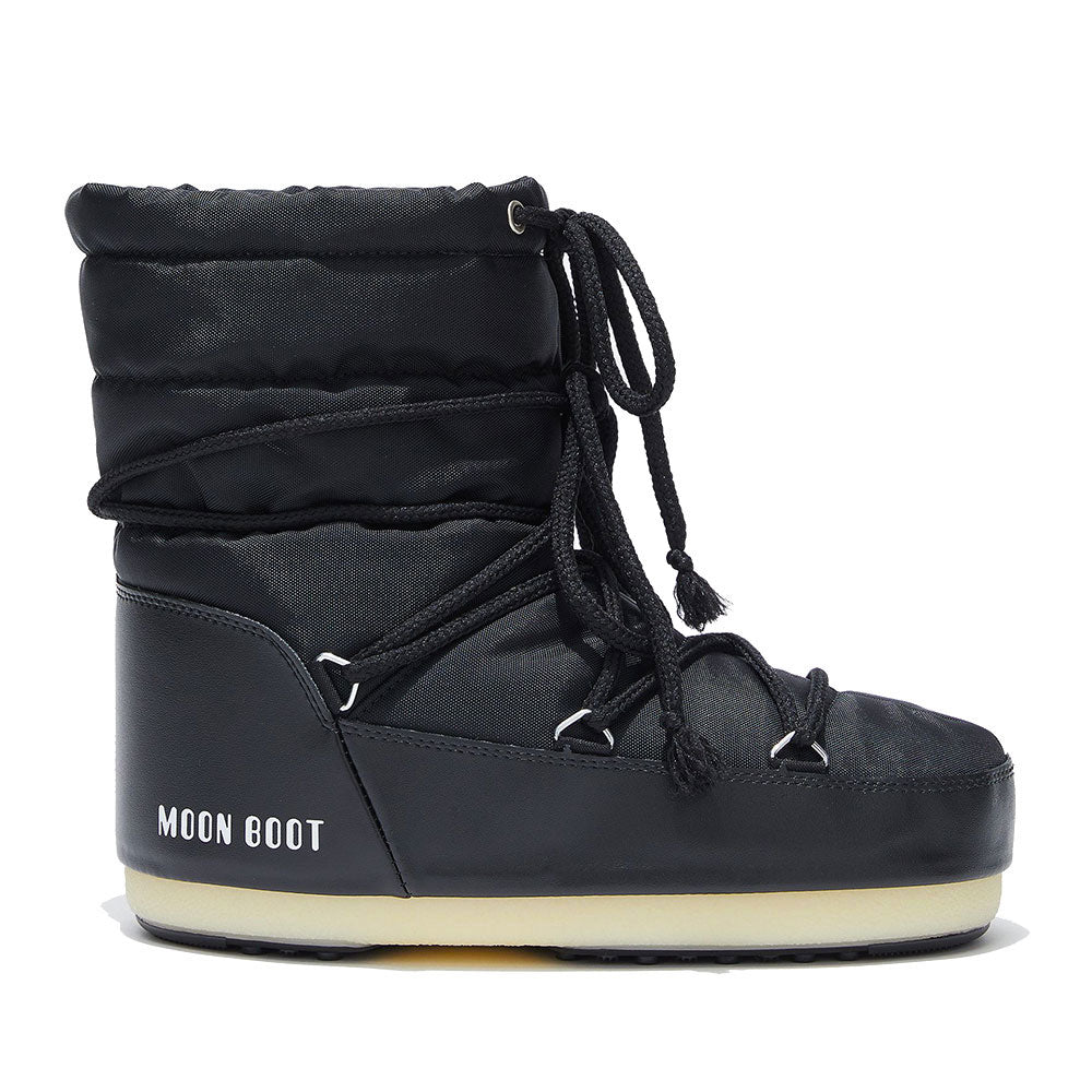 Stivali da Neve Unisex MOON BOOT Light Low in Nylon Nero