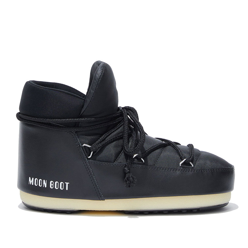 Stivali da Neve Donna MOON BOOT Icon Pump in Nylon Colore Nero