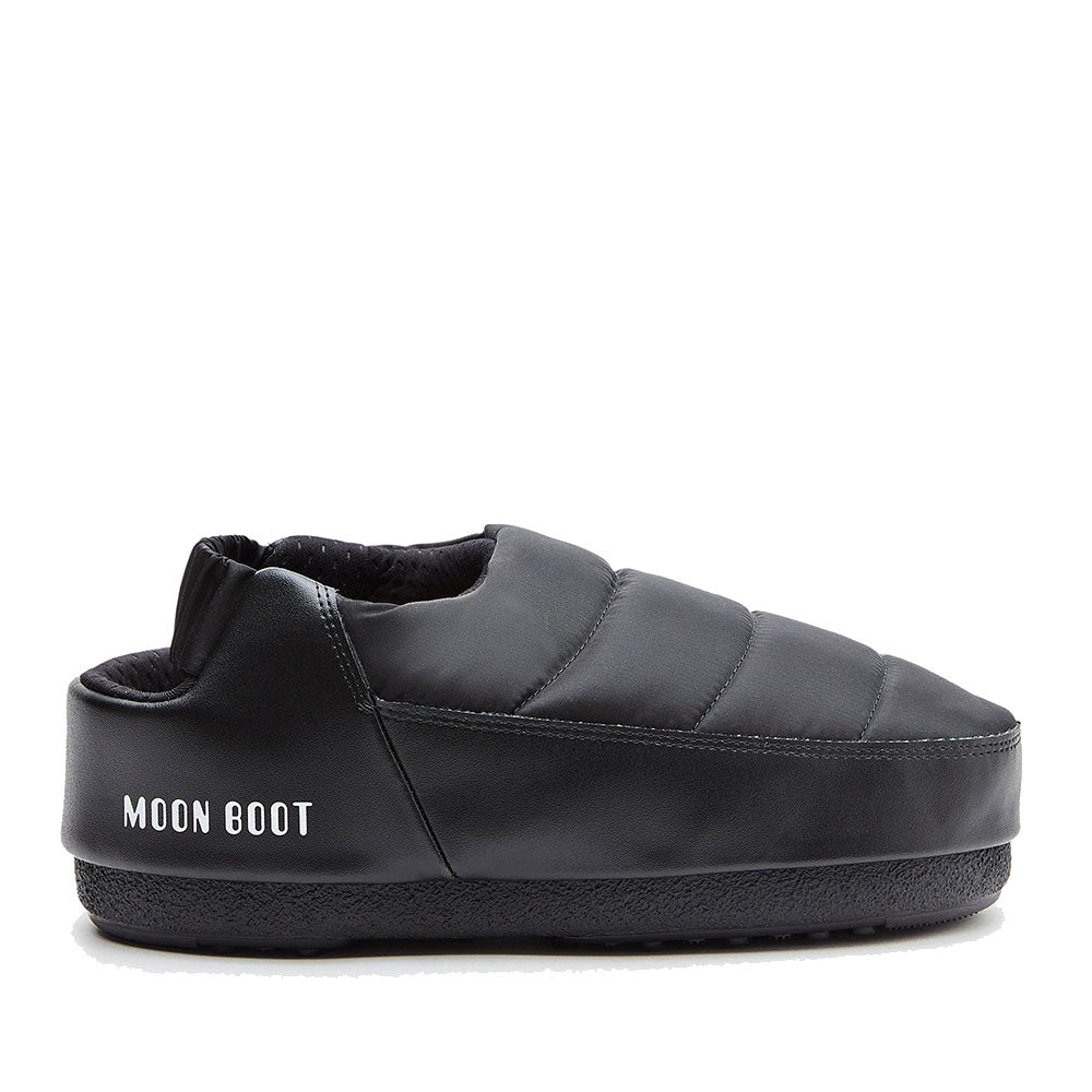 MOON BOOT Evolution Unisex-Schneesandalen aus schwarzem Nylon