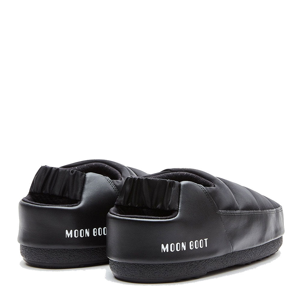 MOON BOOT Evolution Unisex-Schneesandalen aus schwarzem Nylon
