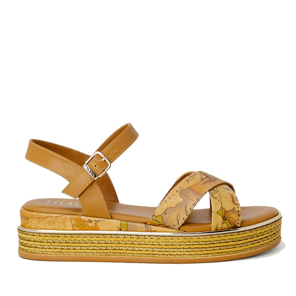 Scarpe Donna 1A Classe Alviero Martini Sandali stampa Geo Classic 1545