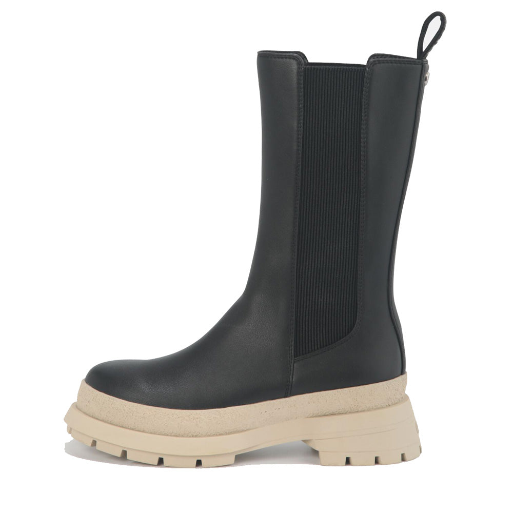 BUFFALO Shoes Vegane Chelsea Boots Sveja Linie Farbe Schwarz