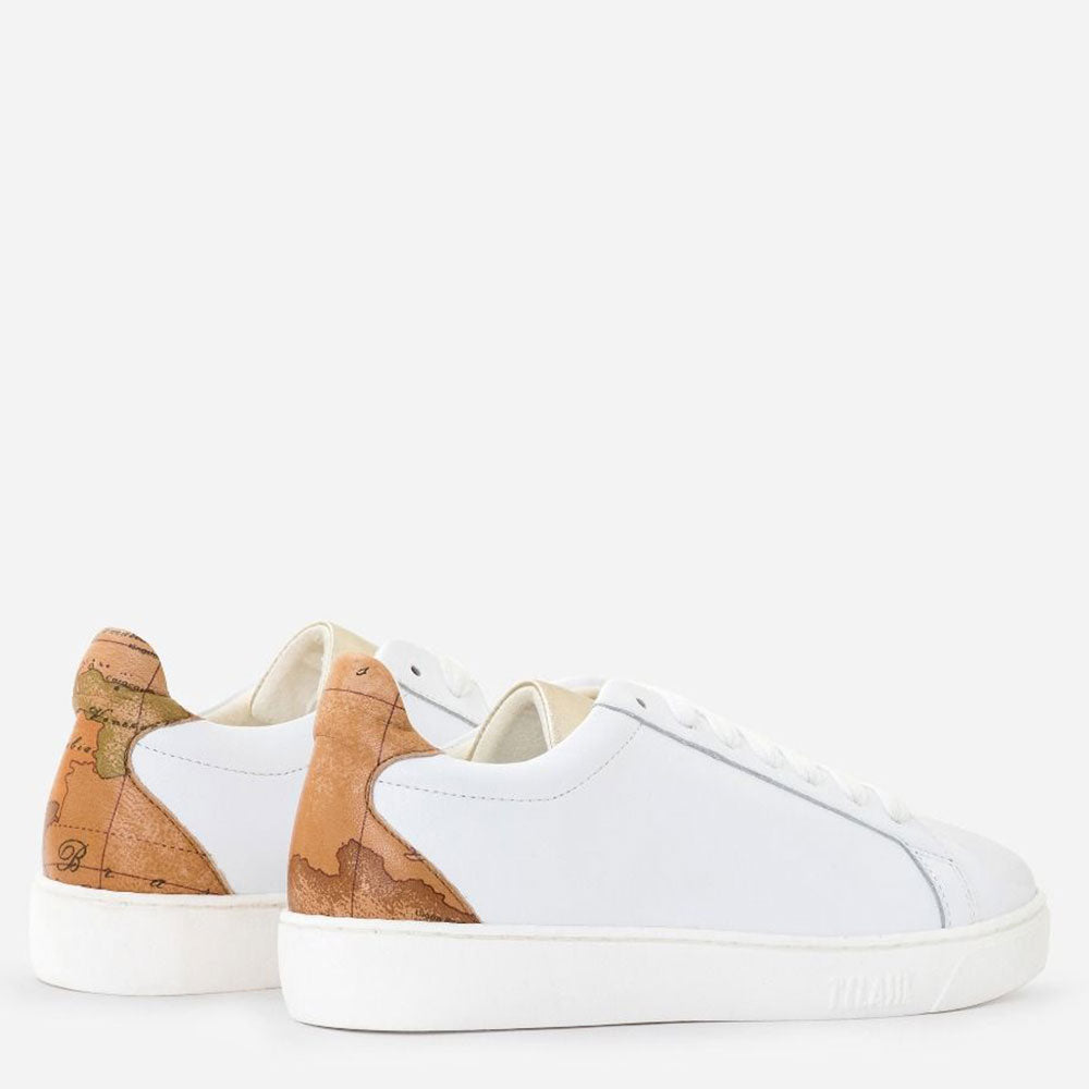 Sneakers Donna in Pelle Bianca 1A Classe Alviero Martini linea Geo Classic P293
