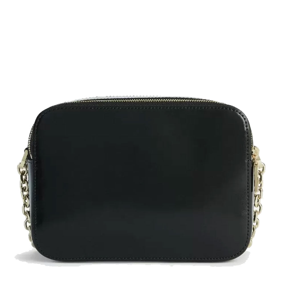 Borsa Donna a Tracolla 1A Classe Alviero Martini linea Rich Bag in Pelle Nera GV99