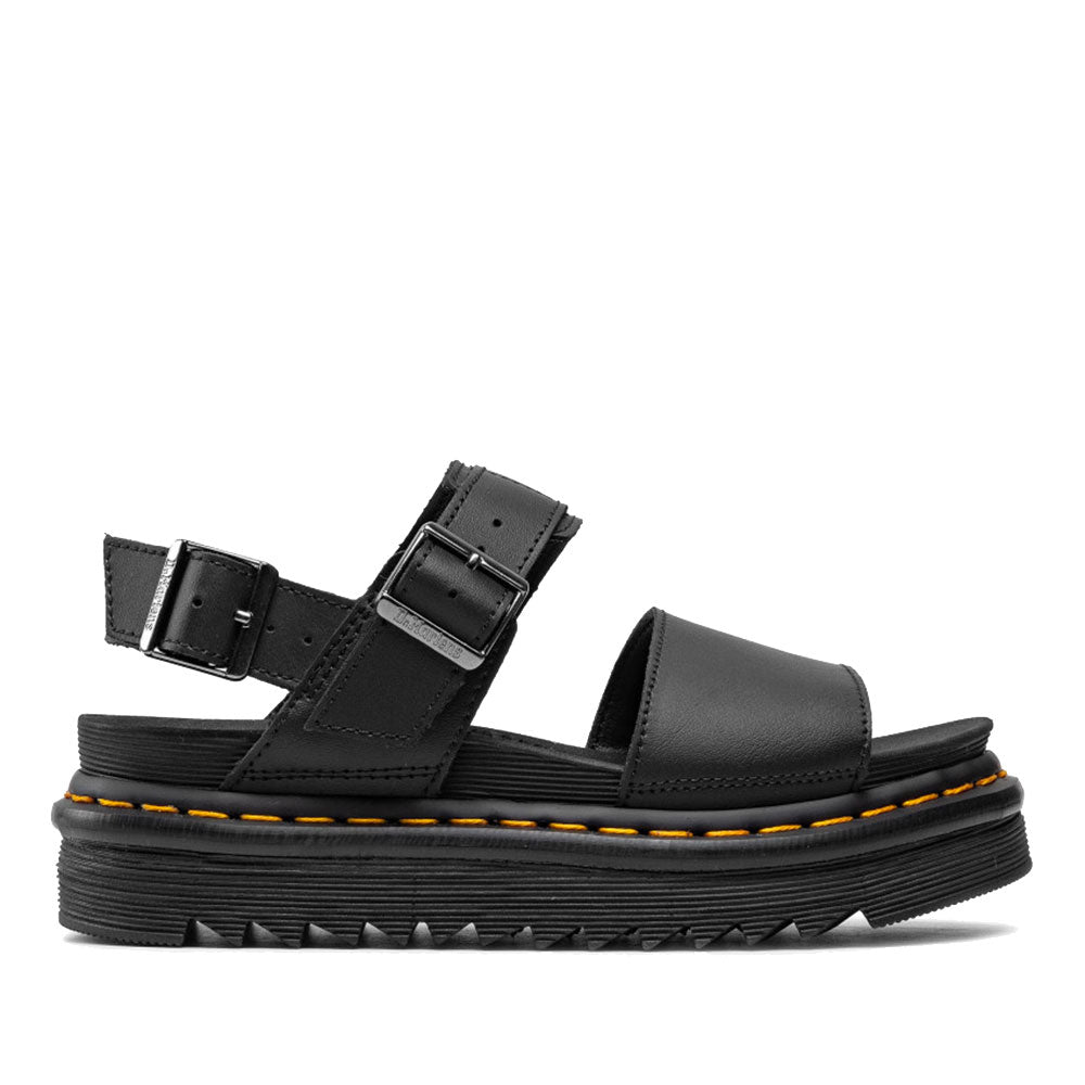 Scarpe Donna DR. MARTENS Sandali linea Voss in Pelle Nera