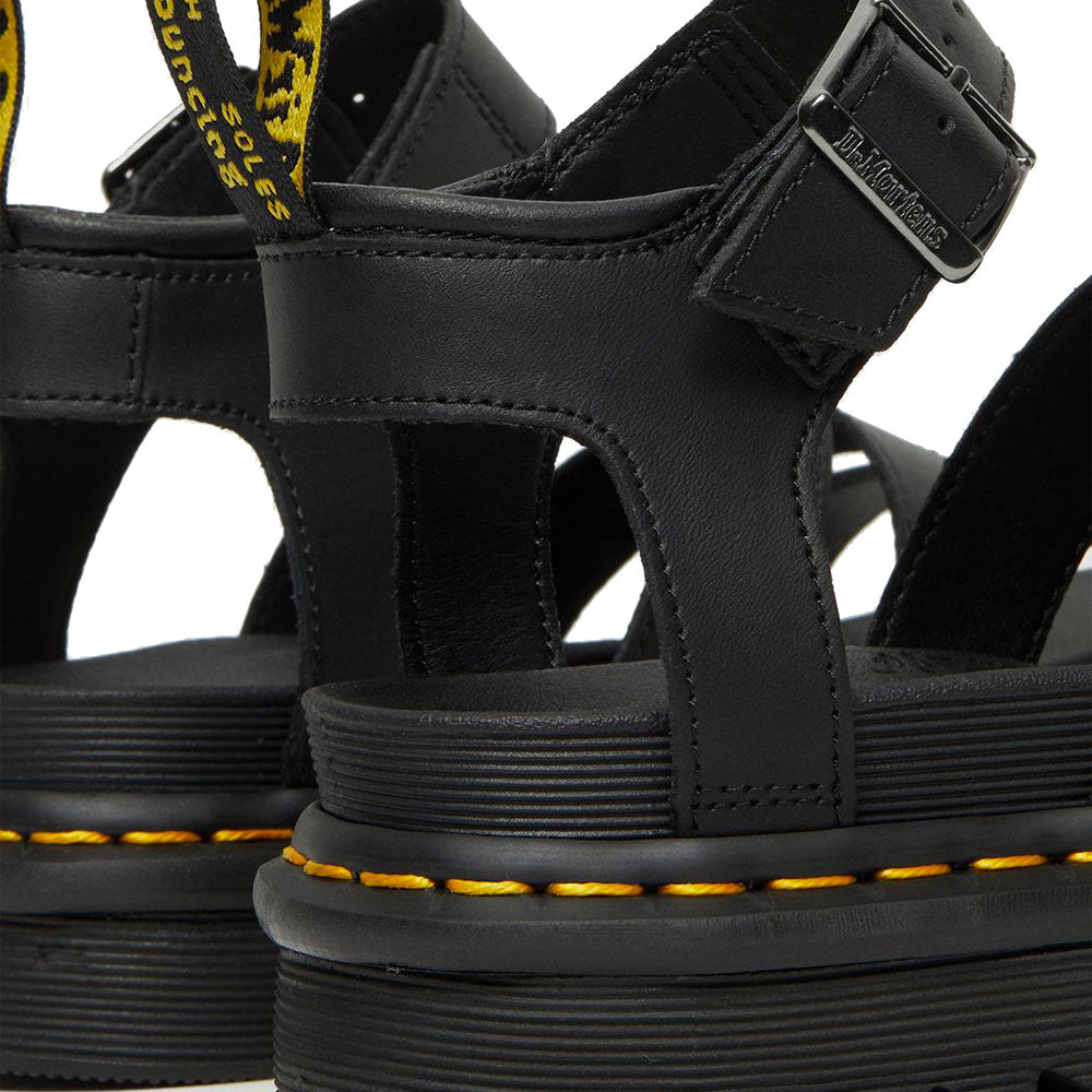 Scarpe Donna DR. MARTENS Sandali linea Blaire in Pelle Nera
