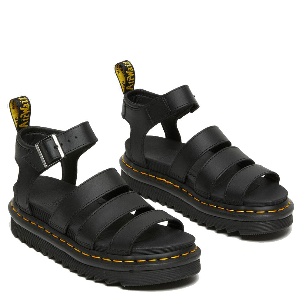 Scarpe Donna DR. MARTENS Sandali linea Blaire in Pelle Nera