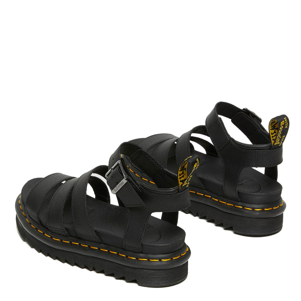 Scarpe Donna DR. MARTENS Sandali linea Blaire in Pelle Nera