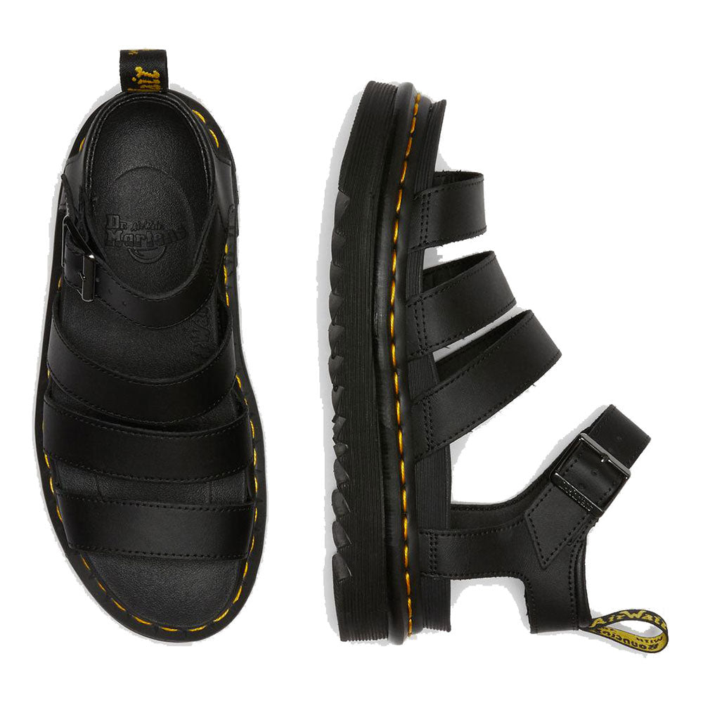 Scarpe Donna DR. MARTENS Sandali linea Blaire in Pelle Nera