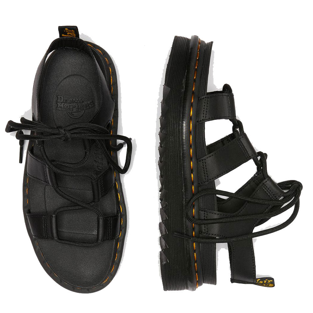 Scarpe Donna DR. MARTENS Sandali linea Nartilla in Pelle Nera