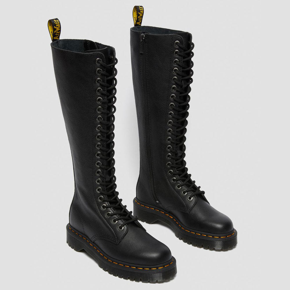 Scarpe Donna DR. MARTENS Stivali Alti linea 1B60 Bex in Pelle colore Nero