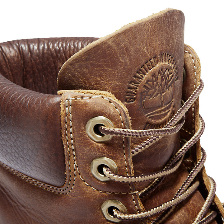 Scarpe Uomo TIMBERLAND Stivali linea Premium Heritage 6 Inch colore Marrone Chiaro