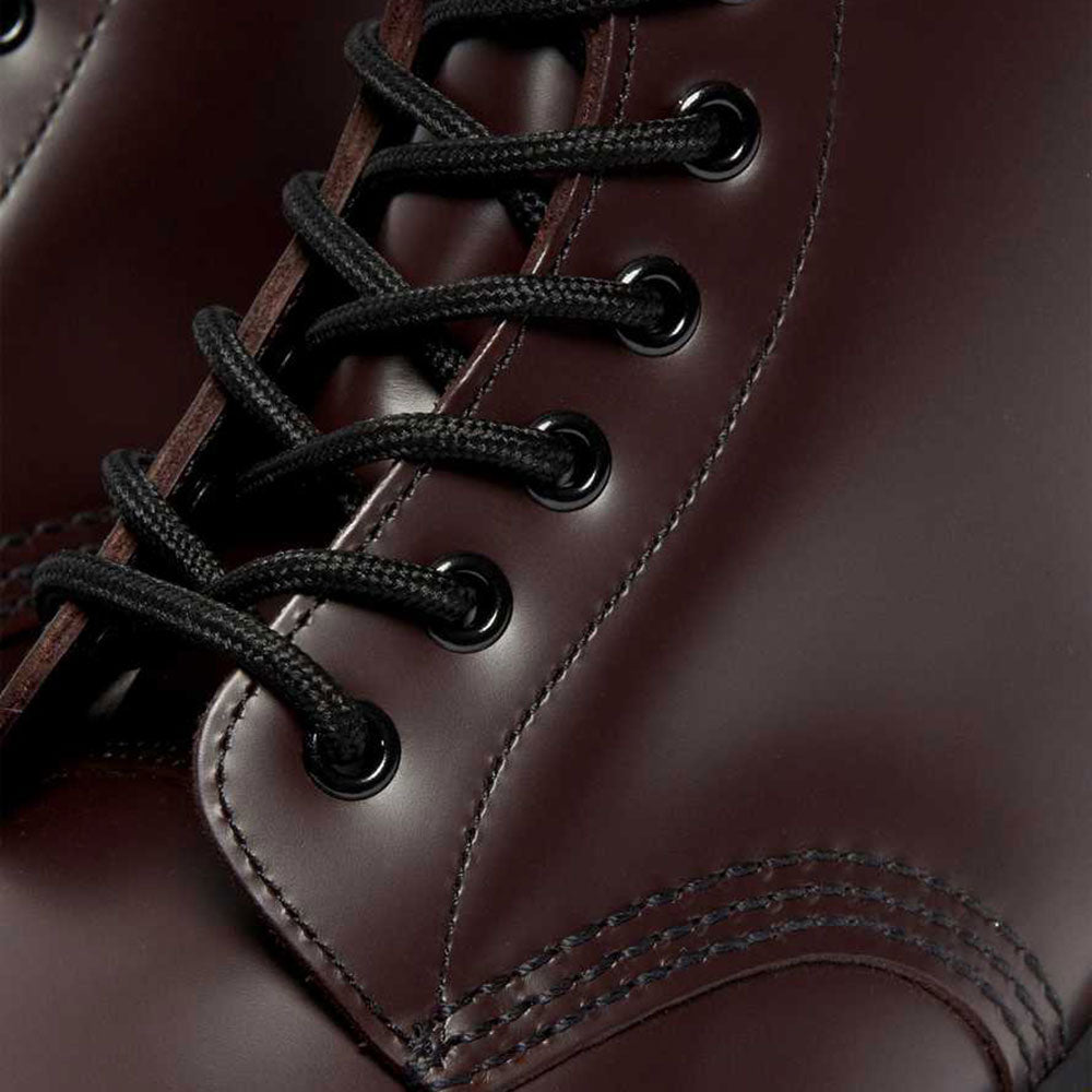 Scarpe Unisex DR. MARTENS Stivali linea 1460 in Pelle Smooth Burgundy