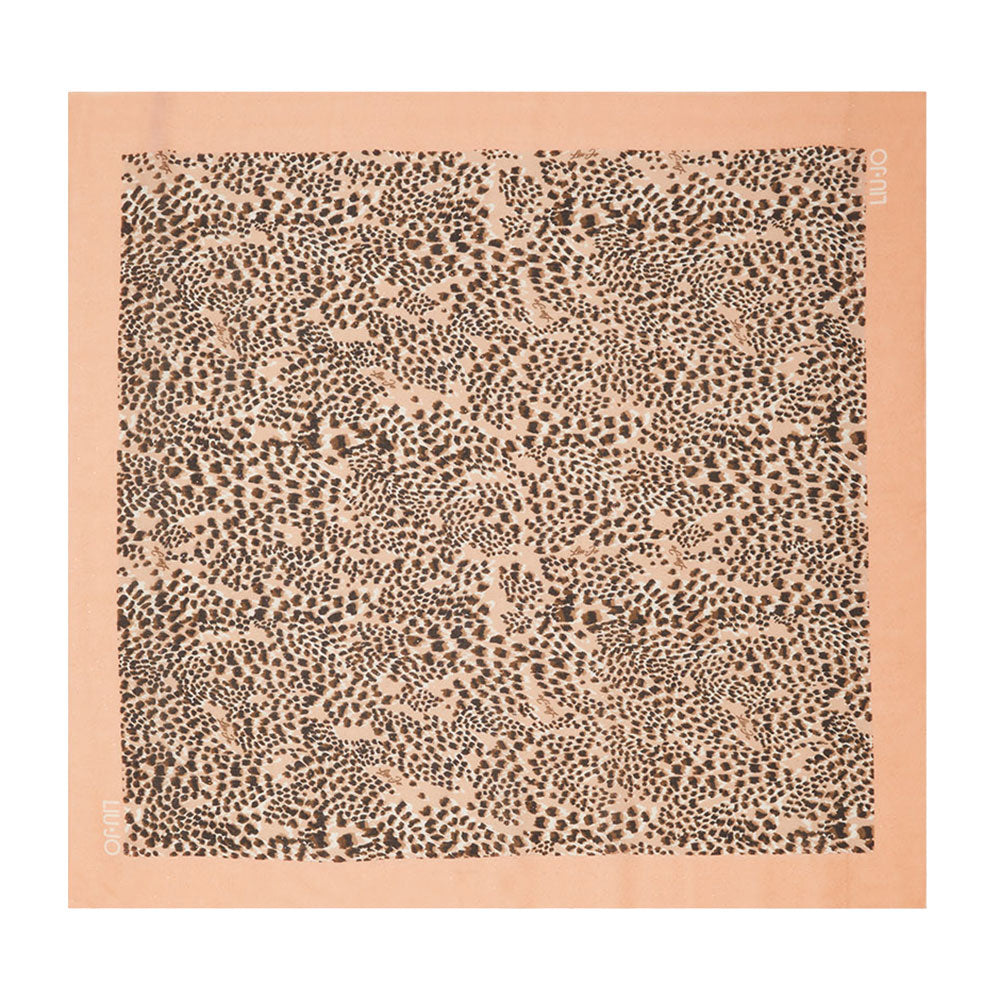 Foulard Donna 120 x 120 cm LIU JO in Tessuto stampa Animalier