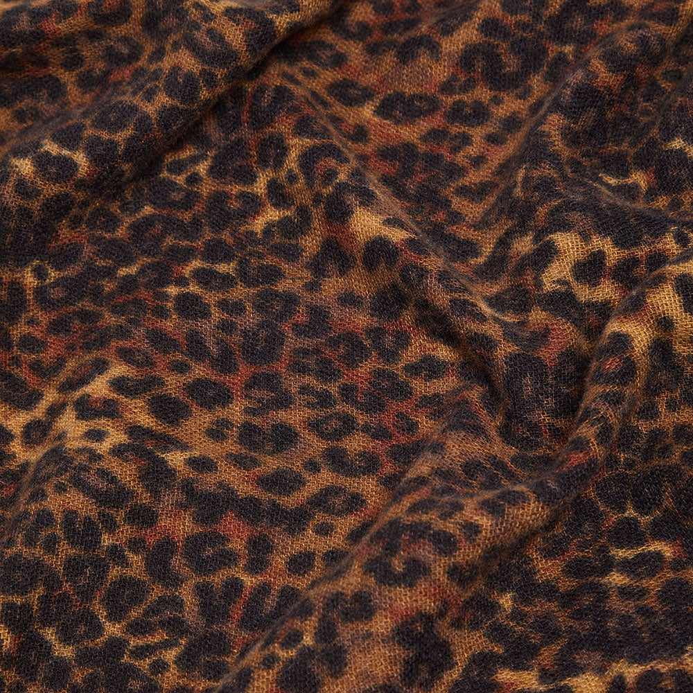 Stola Donna 180 x 70 cm LIU JO in Tessuto Garzato stampa Animalier