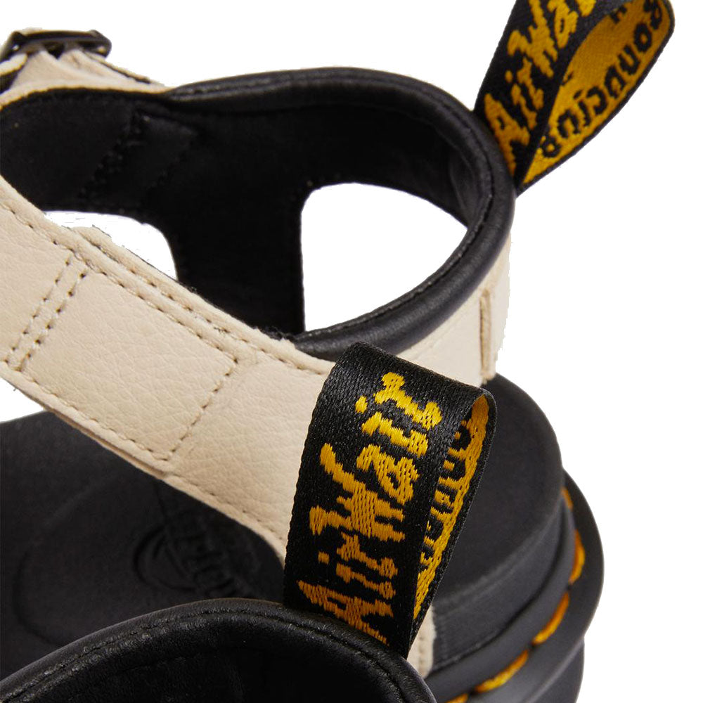 Scarpe Donna DR. MARTENS Sandali linea Blaire in Pelle Martellata Beige