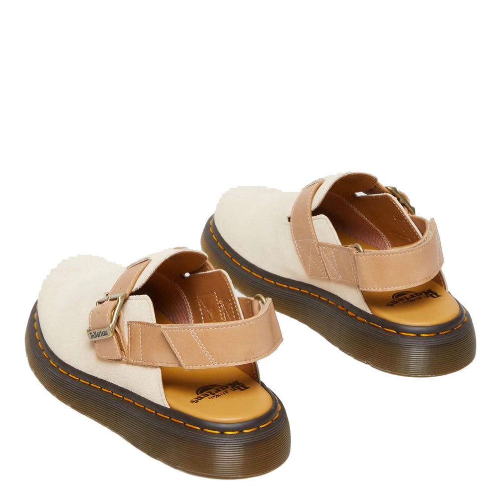 Scarpe Unisex DR. MARTENS linea Jorge II in Pelle Scamosciata Beige