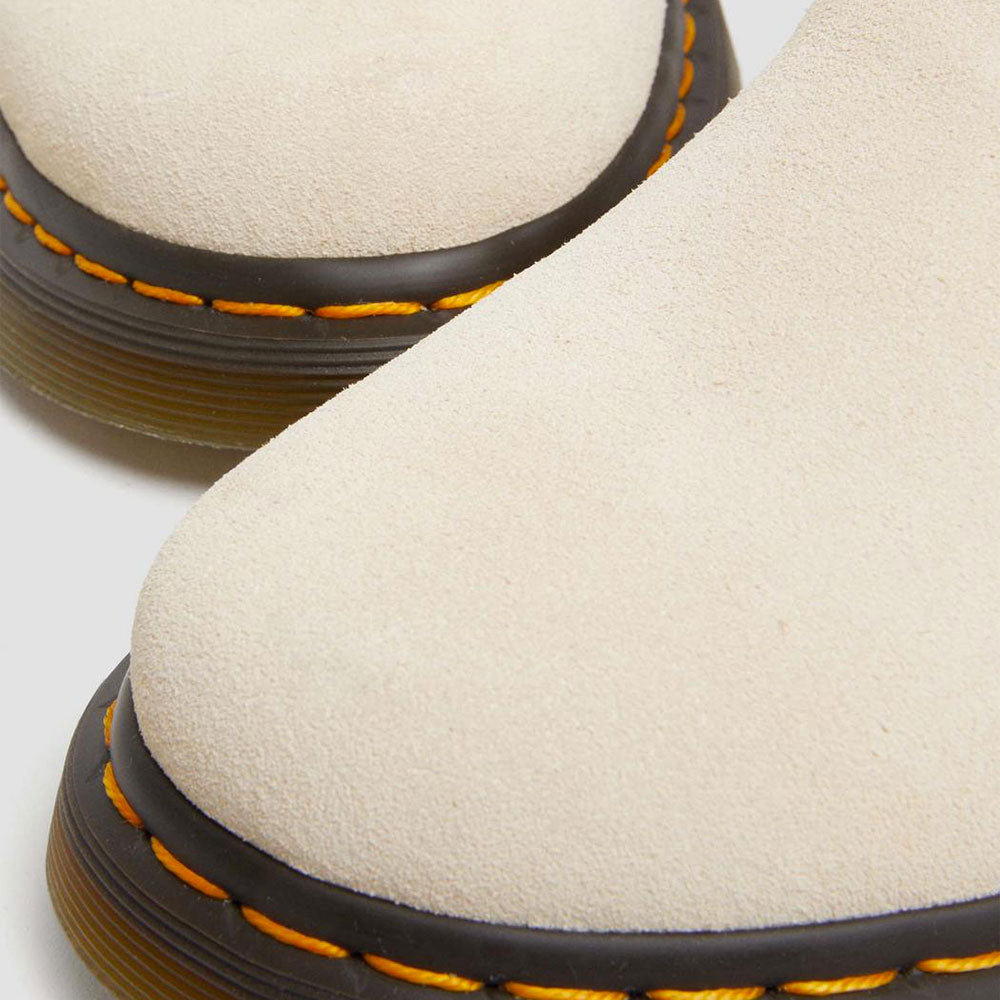 Scarpe Unisex DR. MARTENS linea Jorge II in Pelle Scamosciata Beige