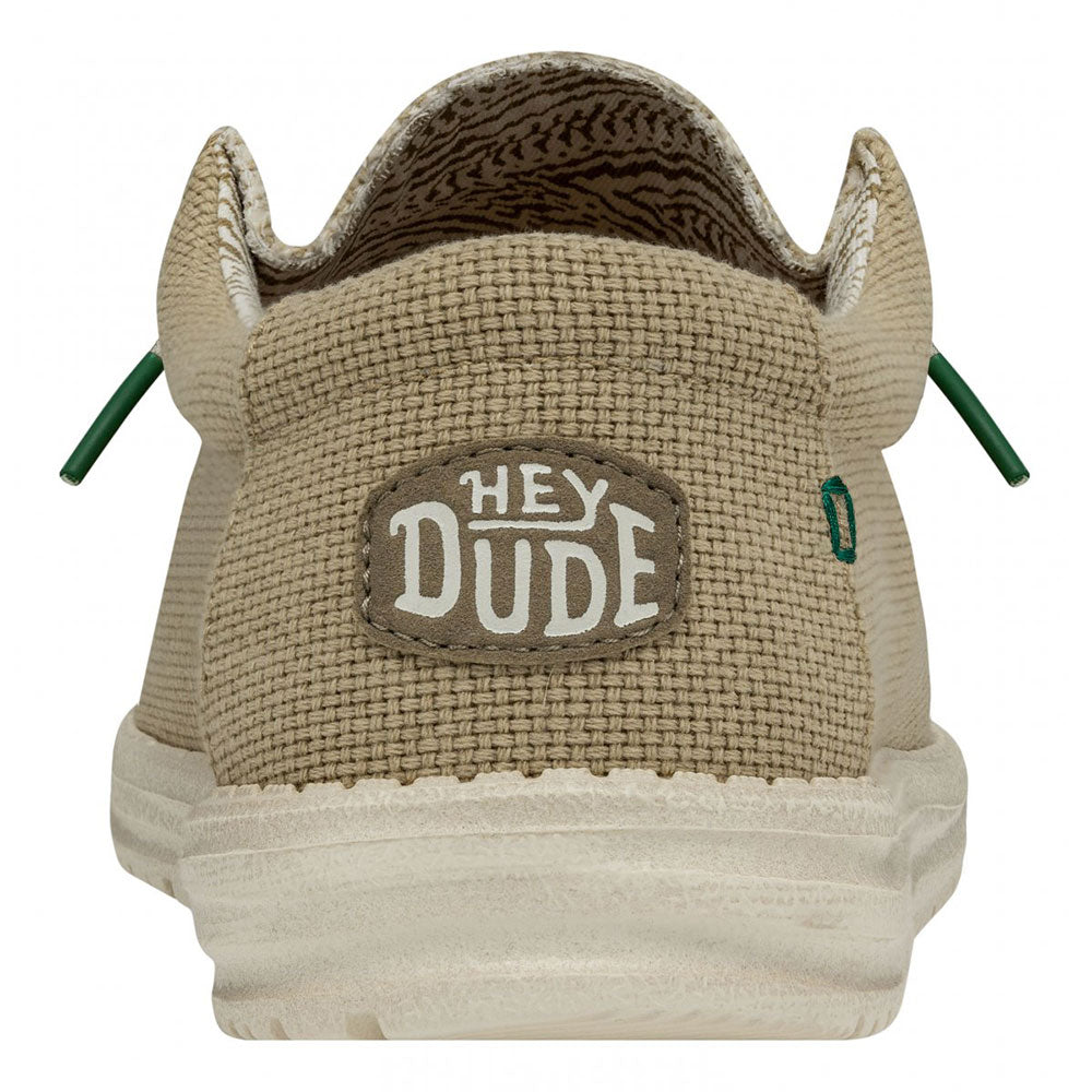 Scarpe Uomo HEY DUDE linea Wally Braided colore Sand