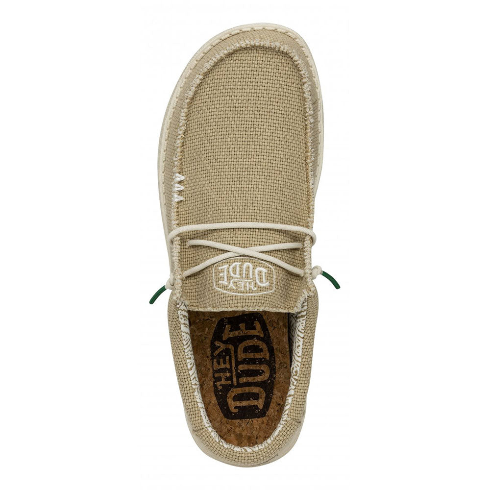 Scarpe Uomo HEY DUDE linea Wally Braided colore Sand