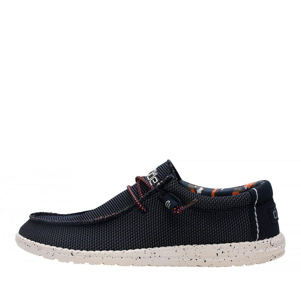 Scarpe Uomo HEY DUDE linea Wally Sox colore Blue Multi 4NY