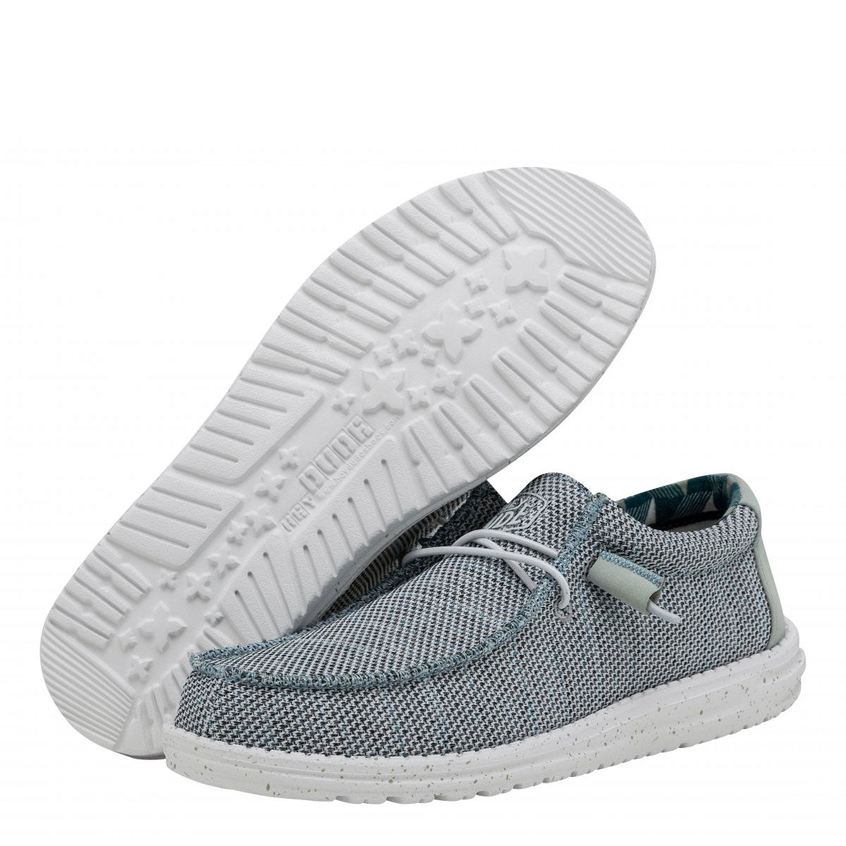 Scarpe Uomo HEY DUDE linea Wally Sox colore Ice Grey