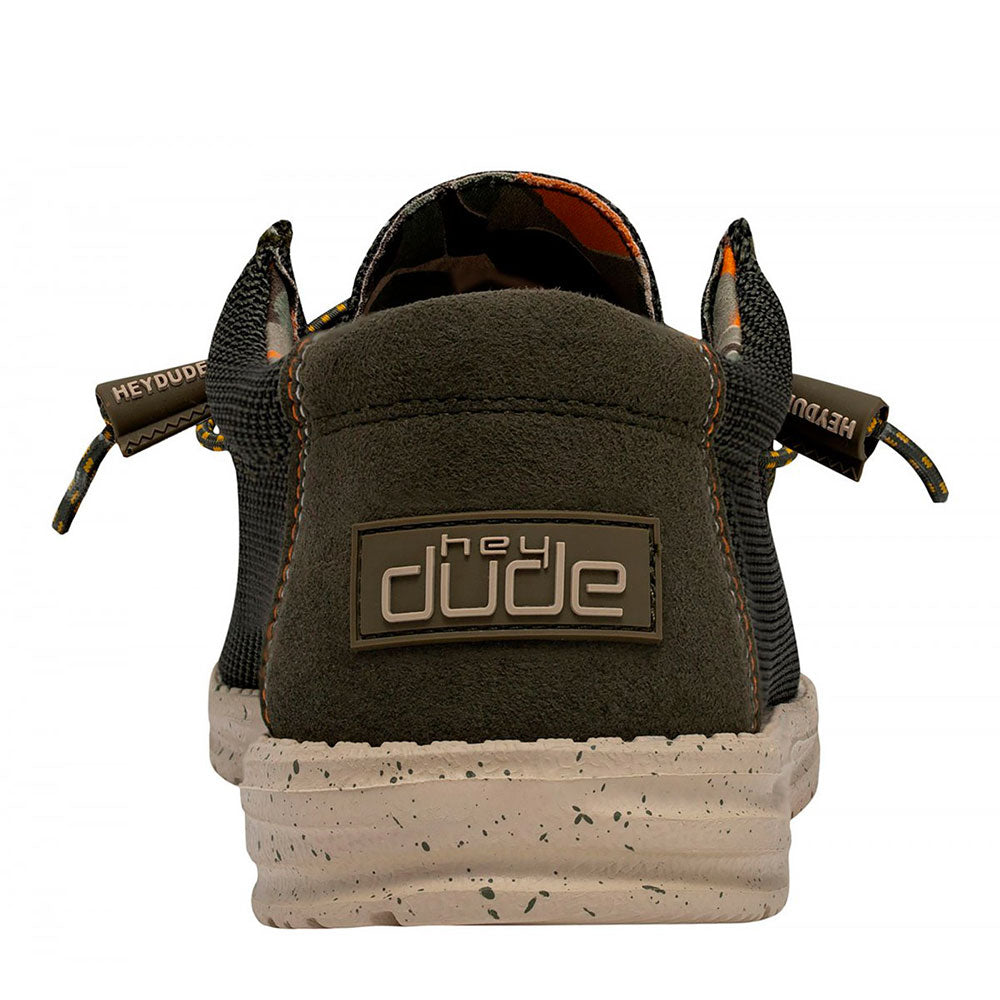 Scarpe Uomo HEY DUDE linea Wally Sox colore Pine 3VK