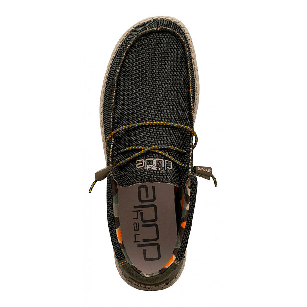 Scarpe Uomo HEY DUDE linea Wally Sox colore Pine 3VK