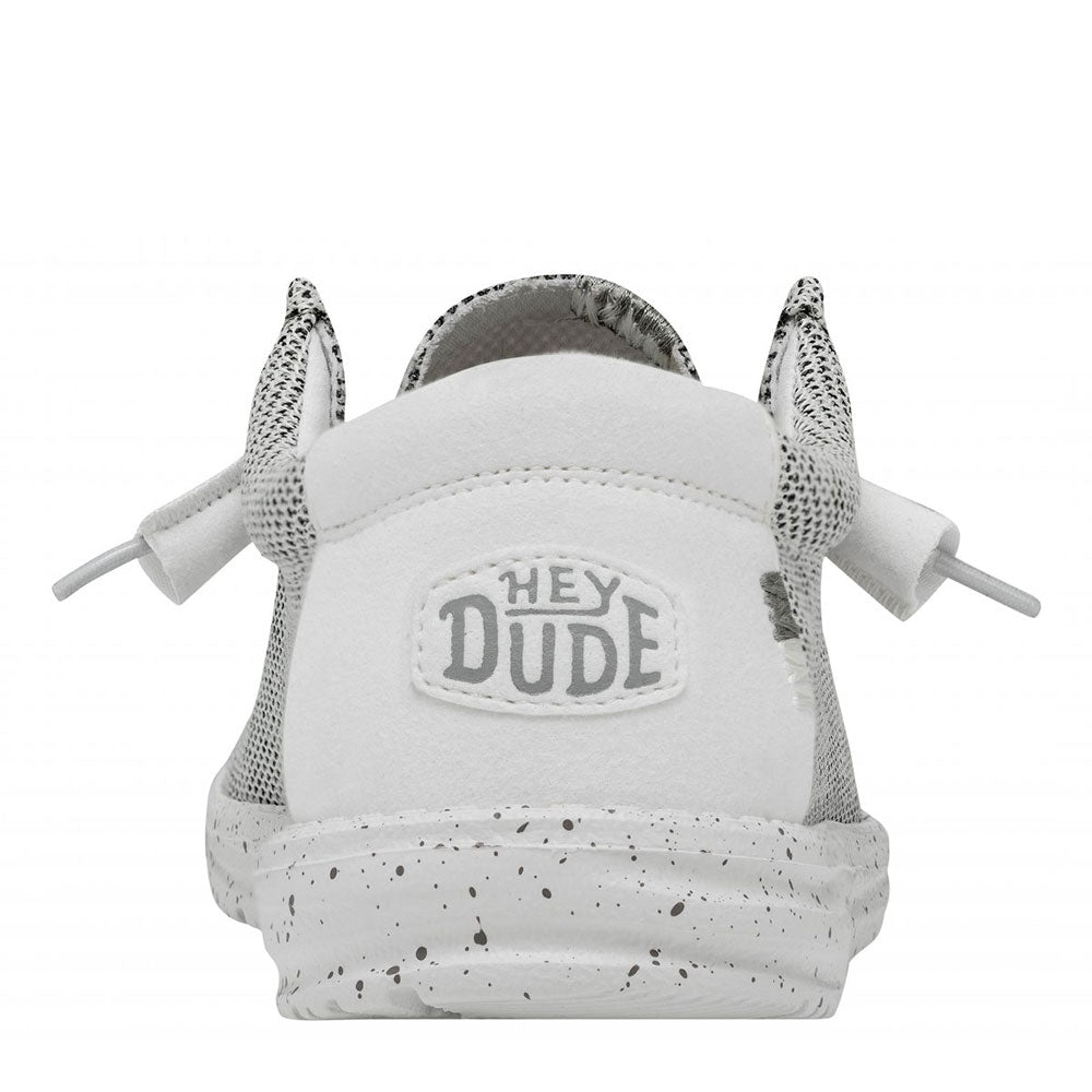 Scarpe Uomo HEY DUDE linea Wally Sox colore Stone White