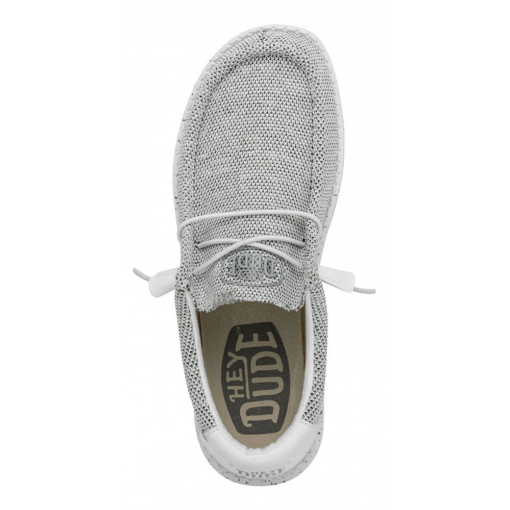 Scarpe Uomo HEY DUDE linea Wally Sox colore Stone White
