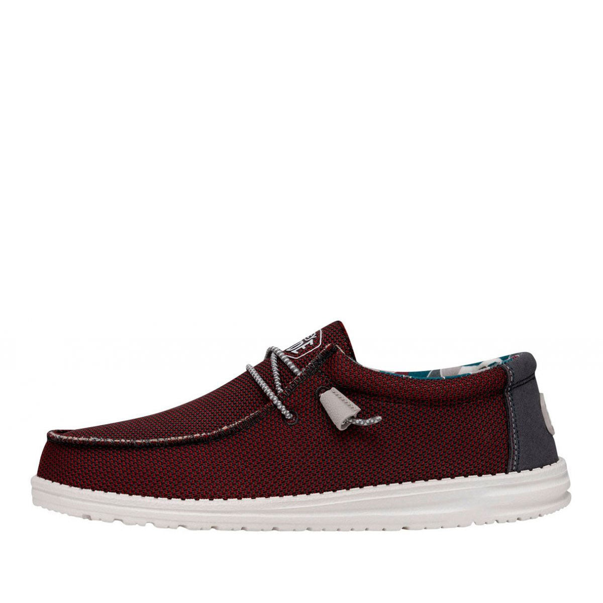 Scarpe Uomo HEY DUDE linea Wally Sox Triple Needle colore Karanda Red